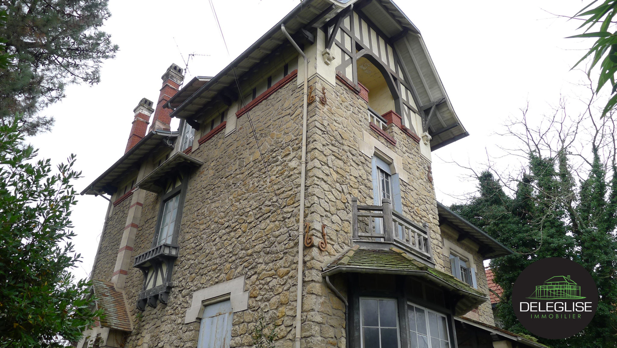 Le Cottage Kervan Ville d'Automne Arcachon Deléglise Immobilier